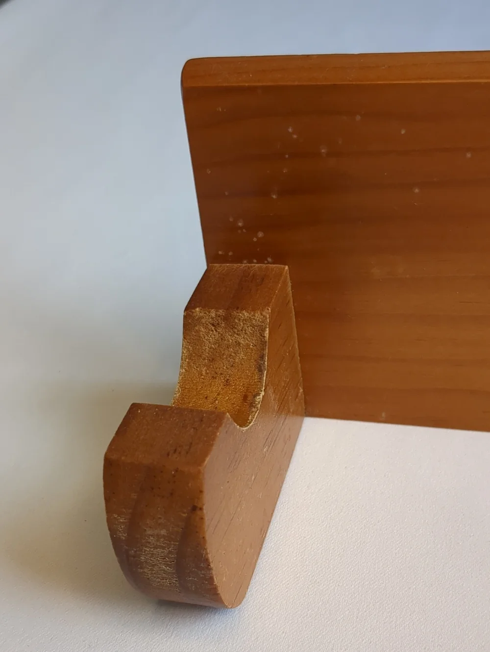 Rolling Pin With Wooden Handles And Wooden  Holder Display Hanger